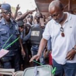 Mahama-voting