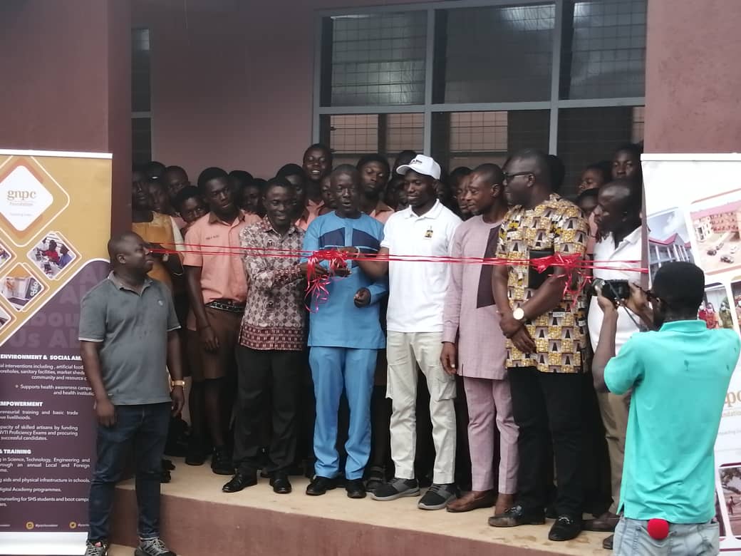 GNPC Foundation Commissions Five Projects In Ashanti Region