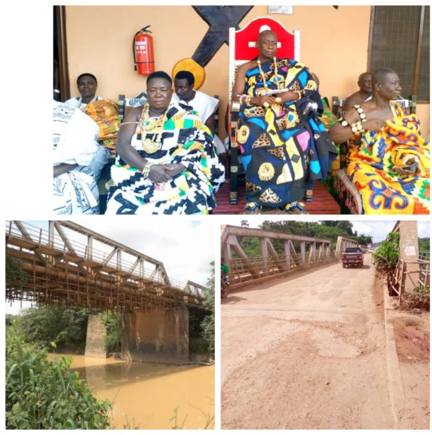 Dunkwa residents express grave concern over state of Dunkwa bridge