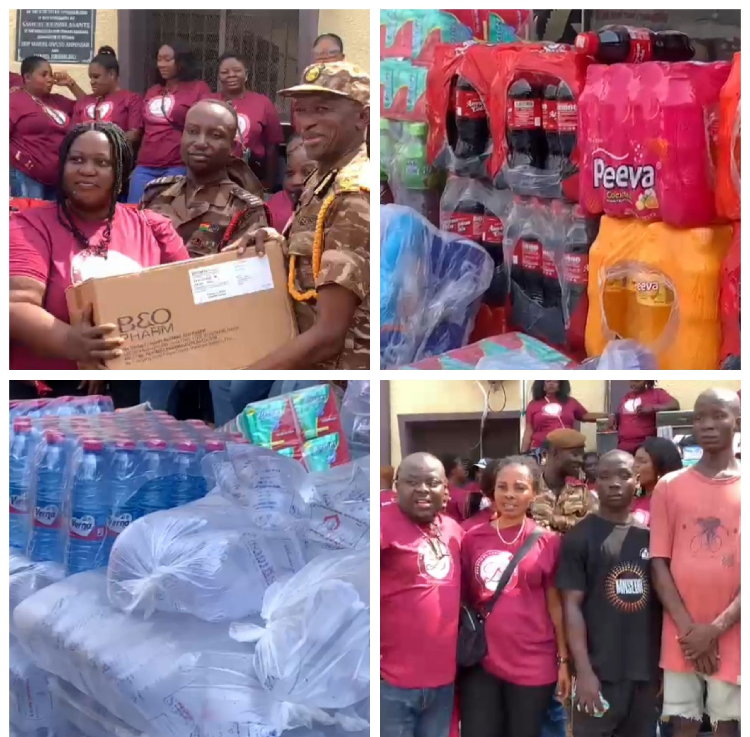 Beautiful Ladies of Florence Association Donates to Kumasi Central Prison to Mark First Anniversary