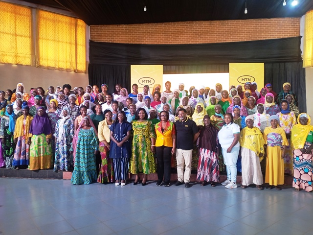 Awardees-of-Women-led-Businesses-pose-for-a-picture-MTN-and-Innohub-Executives-and-Awards-Jury