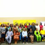 Reuben-Opata-Chief-Technical-Officer-Georgina-Fiagbenu-SM-Corporate-Communication-Abdul-Majeed-Rufai-SM-Fintech-Channels-Mobile-Money-Limited-with-CSOs-at-the-forum-860x474